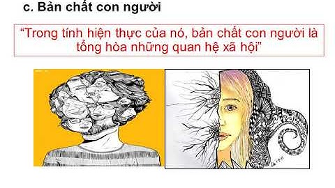 BM - LLCT - Triết học - Vấn đề con người - Đại học Luật - Tp. Hồ Chí Minh