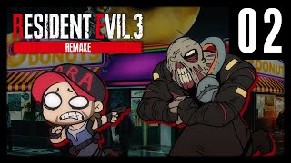 Bullets Make Donut Holes | Kaiser Plays: Resident Evil 3 Remake Part 2 - TFS Gaming