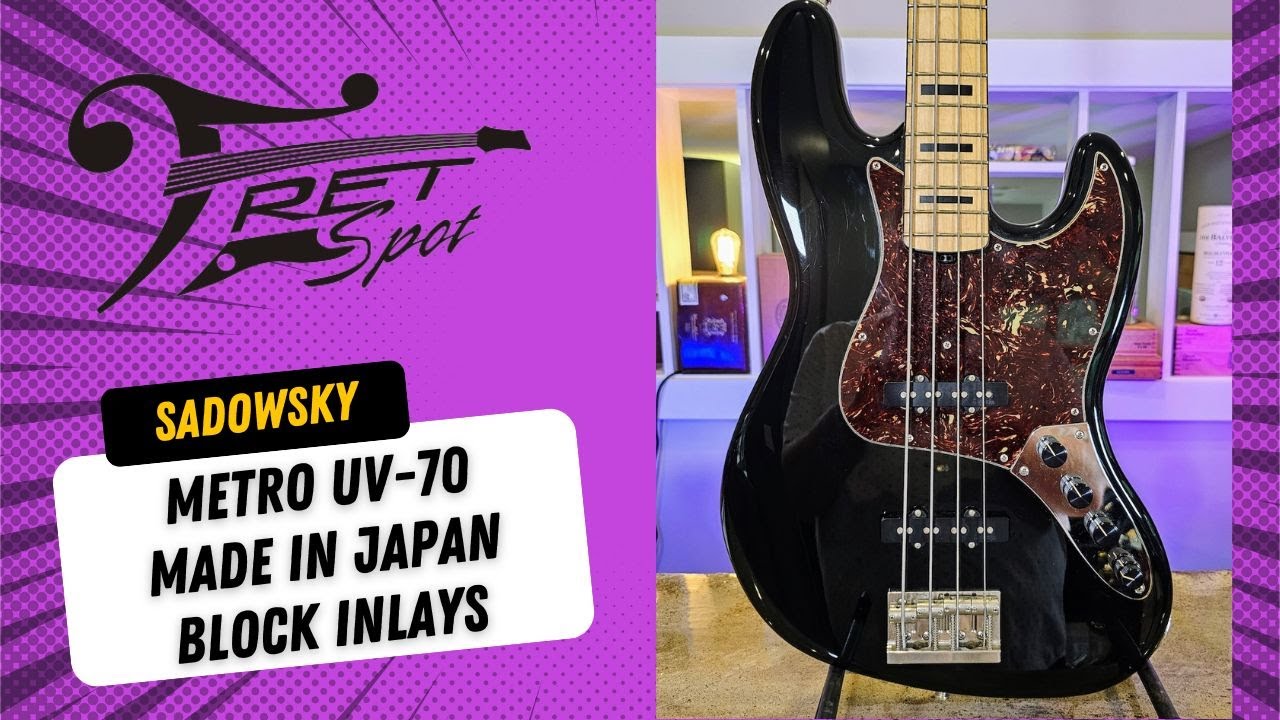 Sadowsky Metroline UV70 RWAL4 DLB(日本製) Sadowsky Metro MIJ UV-70: A Classic Look with Modern Performance