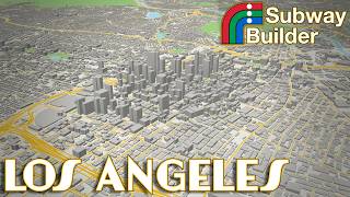 Designing the Los Angeles’ Metro from Scratch | Subway Builder | 1
