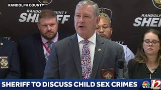 Sheriff to Discuss Child Sex Crimes