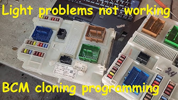 Ford S Max Light problems not working  / BCM cloning programming