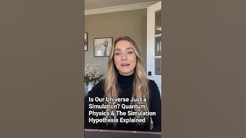 Is Our Universe Just a Simulation? Quantum Physics & The Simulation Hypothesis Explained #shorts