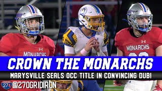 Ohio State-commit Gabe Powers & Marysville crowned OCC CHAMPS! | Full Game Highlights