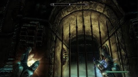 Skyrim Blindsighted How to open pesky gate HD