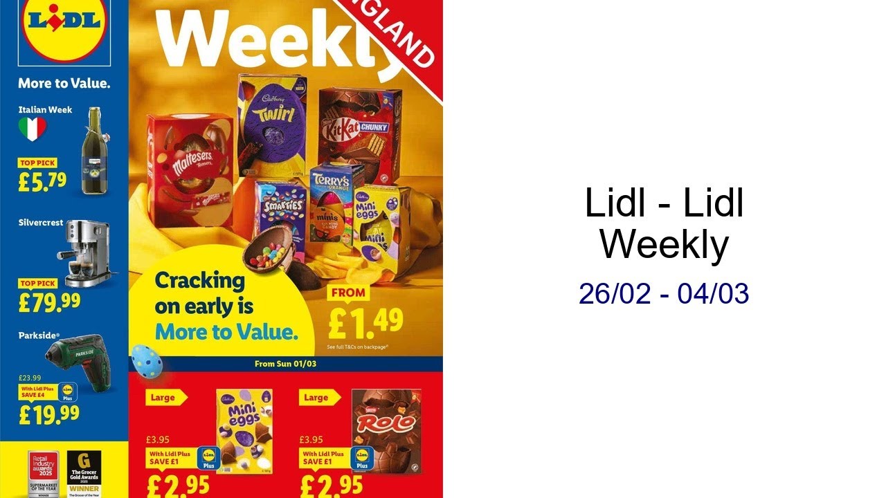 Lidl - Lidl Weekly 26/02 - 04/03