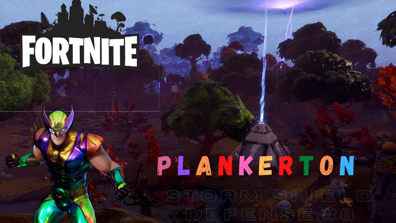 Plankerton Storm Shield Defense #8 - Fortnite: Save the World.