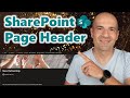 📄How to create SharePoint pages without Header [Custom Header]