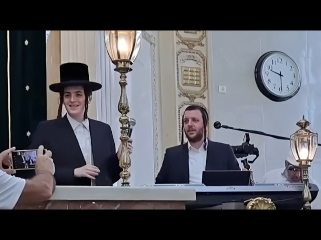 MOTTY STEINMETZ - at Brit Milah of our nephew -Soundcheck | מוטי שטיינמץ - סאונדצ'ק בברית של אחייננו