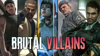 MOST BRUTAL VILLAINS IN CALL OF DUTY GAMES | BLACK OPS 7 [4K]