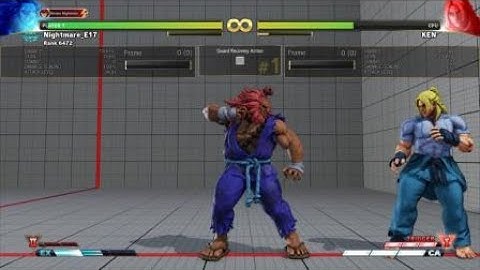 STREET FIGHTER 5 Arcade Edition Akuma V Trigger 2 Combo