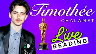 Will Timothee Chalamet win an OSCAR Prediction #Tarot Reading CelebriTEA ☕️ 👀 Celebrity