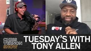 Tuesdays w/ Tony Allen, Dakota Cunningham, Carson Beck Starting, Titans Camp  | Chris Vernon Show