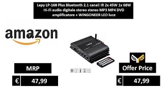 Lepy LP-168 Plus Bluetooth 2.1 canali IR 2x 45W 1x 68W Hi-Fi audio