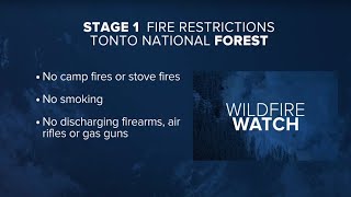 Latest headlines: Stage 1 fire restrictions at Tonto National Park and summer meal program