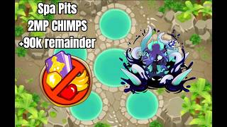 Spa Pits CHIMPS | Mermonkey 2MP, +90k | BTD6