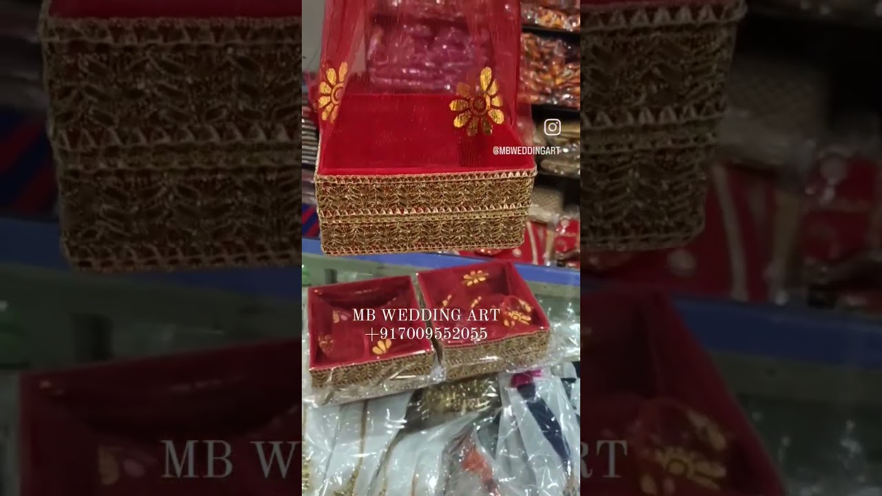 Gifting trays || gifting ideas for weddings