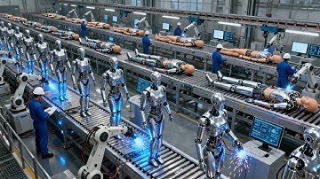 How Are Hyper-Realistic AI Robots Made ? Inside a Humanoid AI Robot Factory... (Full Process)