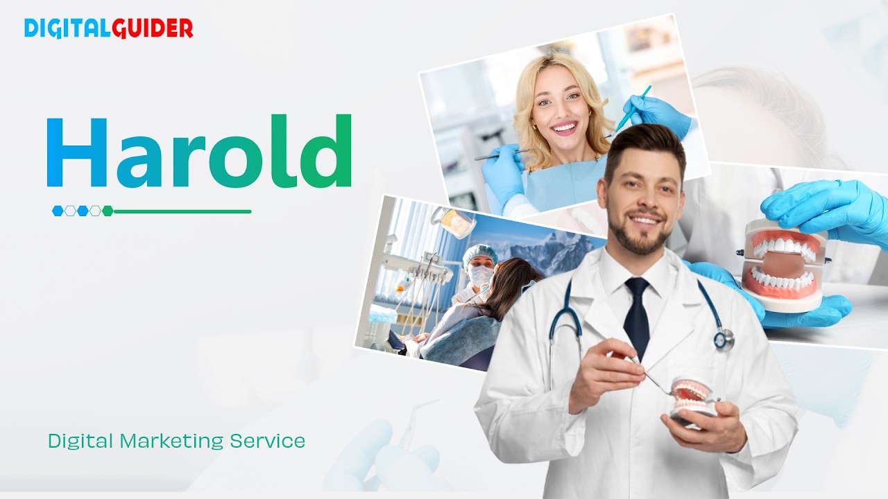 Harold’s Cosmetic & General Dentistry Growth | Digital Guider Client Testimonial