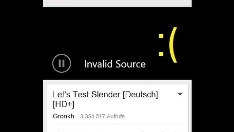 youtube invalid source windows phone 8.1