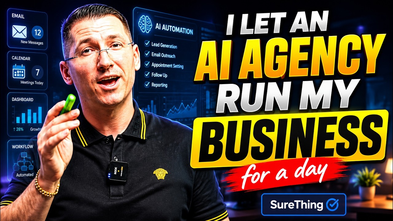 I Let an AI Agency Run My Business for a Day (SureThing Review)