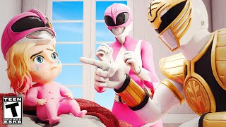 The POWER RANGERS BABY is GROUNDED FOR LIFE.