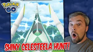 Shiny Celesteela Hunt! We Finally Got THIS Shiny! (Pokémon GO)