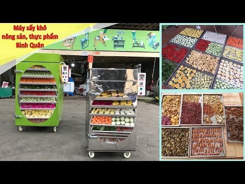 Máy Sấy Hoa Quả Máy Sấy Thực Phẩm Phục Vụ Kinh Doanh Bình Quân