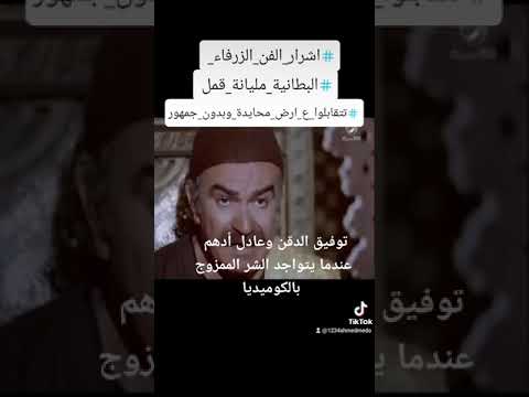 توفيق الدقن في موجهة العملاق عادل ادهم