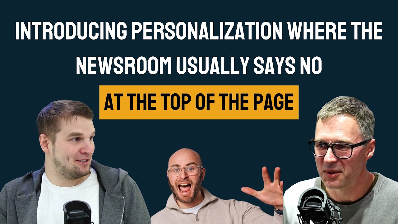 Introducing Personalization Where the Newsroom Usually Says No