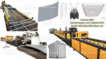 full production line for grain bin systems | Custom Roll Forming Solutions for Grain Bin Silos