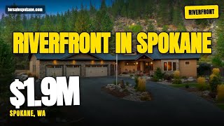 13606 N Riverbluff Ln | Spokane, WA | $1,895,000 | 4 bed, 3 bath, 4,709 sqft — Spokane Home for Sale
