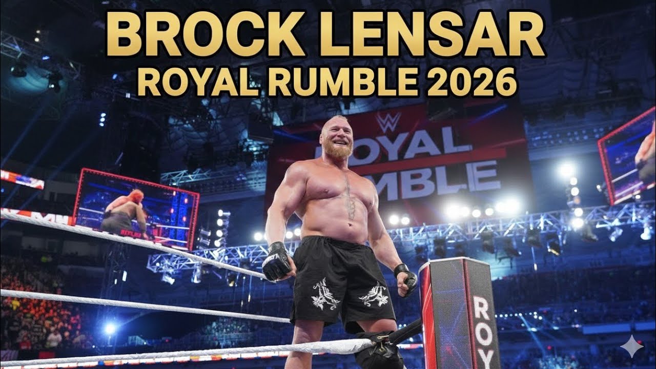 Royal Rumble Ki Sab Se Bari Jung – Brock Lesnar vs Roman Reigns | History Making Moment 👑🔥