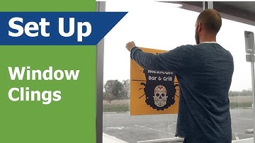 Window Clings: How to Install - (Vispronet)