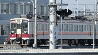 【東武50050系 休車 51068F 元の位置に戻り パンタ上げ留置】東武6050系 6163Fを飛ばして 6176F入場、東武特急リバティ500系 504F入場