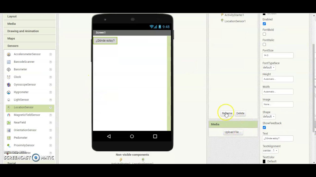 App Inventor: 2/4 Determina nuestra posición con Google Maps - YouTube