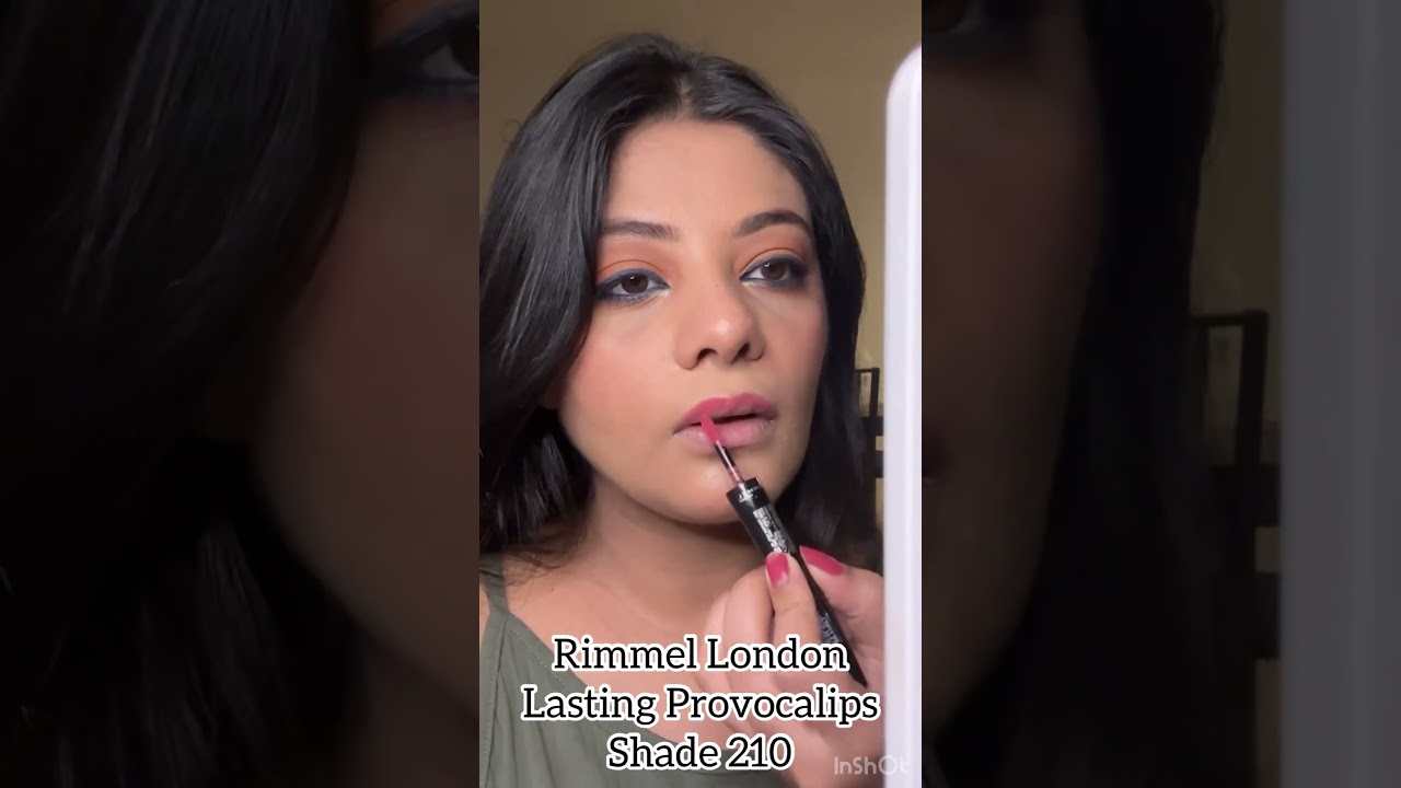 Rimmel London /liquid lipstick/a swatch /review 