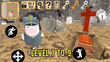 Piggy Doctor Neighbor Escape Level 7 To 9
