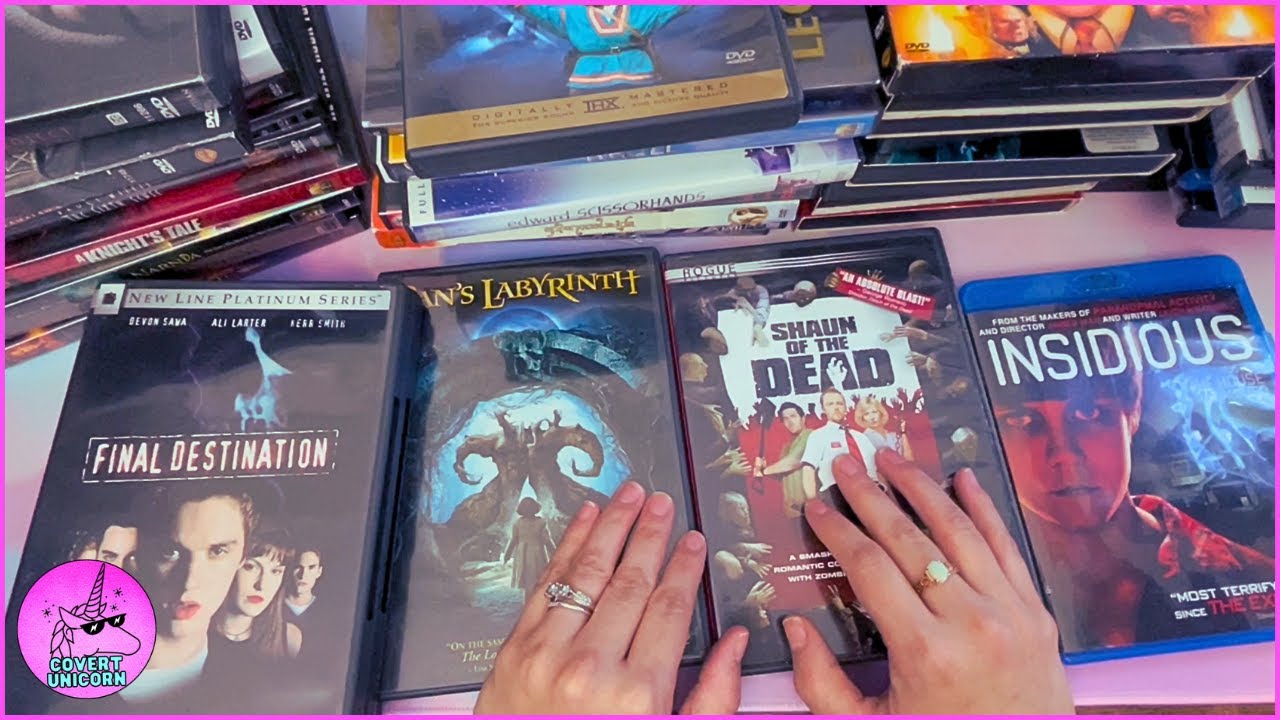 ASMR Horror and Fantasy DVD Collection | Covert Unicorn