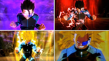 CAC Custom Transformations KK-PU-SSJ-SSJ2-SSJ3-SSJ4-LBSSJ4-SSG-SSB-Villainous-Ikari-Ego - DBX2 Mods