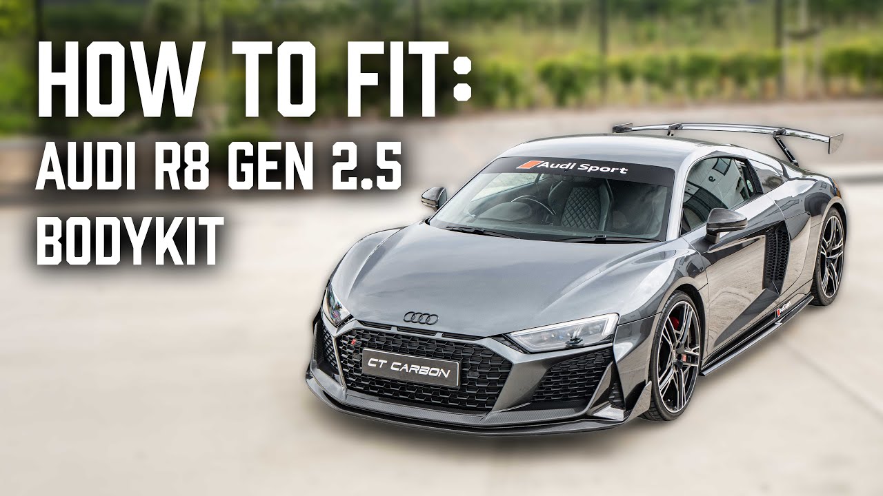 WE MADE A CARBON FIBRE BODYKIT FOR THE AUDI R8 GEN 2.5
