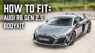 WE MADE A CARBON FIBRE BODYKIT FOR THE AUDI R8 GEN 2.5