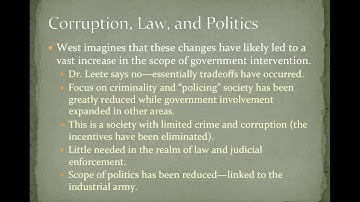POS 201: Lecture 10-Utopian Political Thought, Bellamy