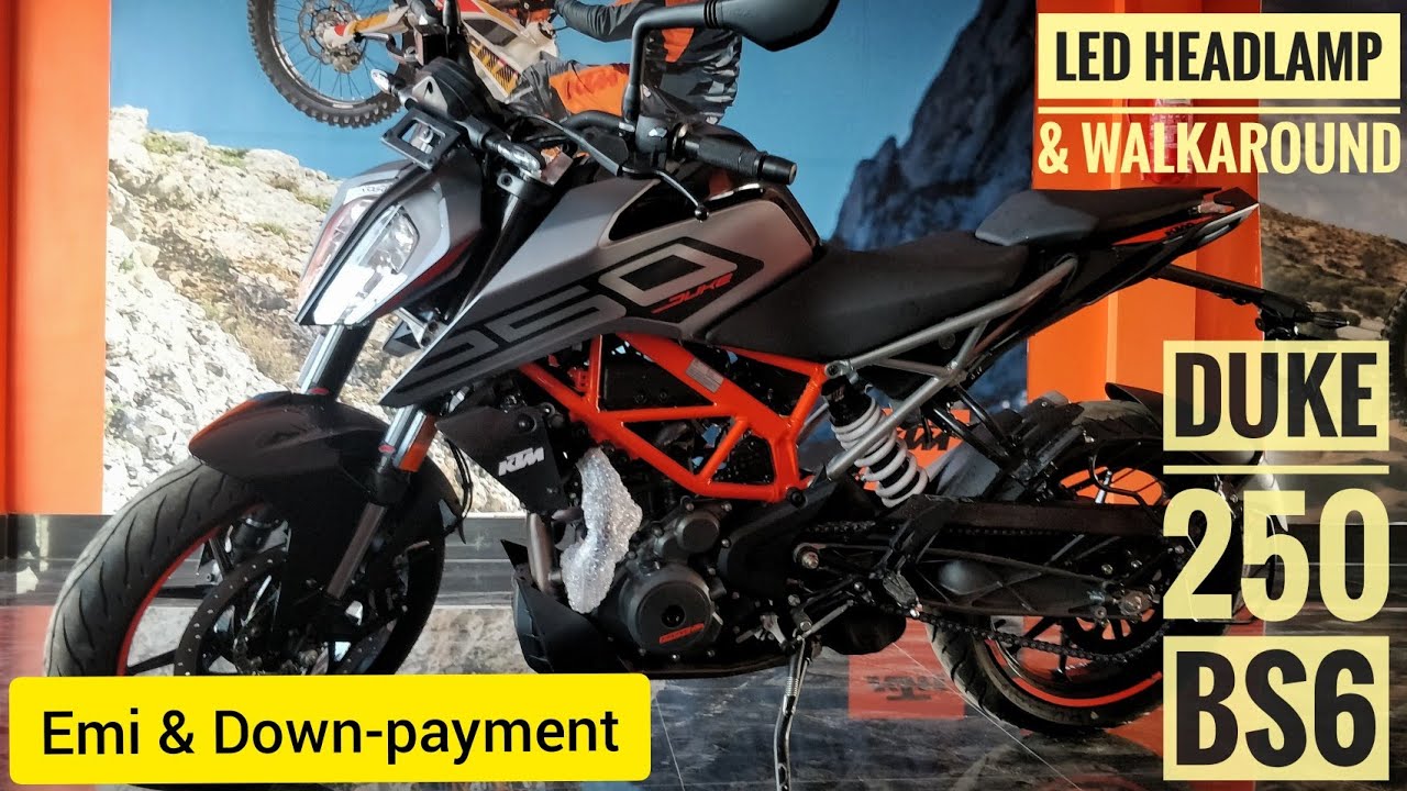 KTM Duke 250 Bs6 Led Headlight Review 