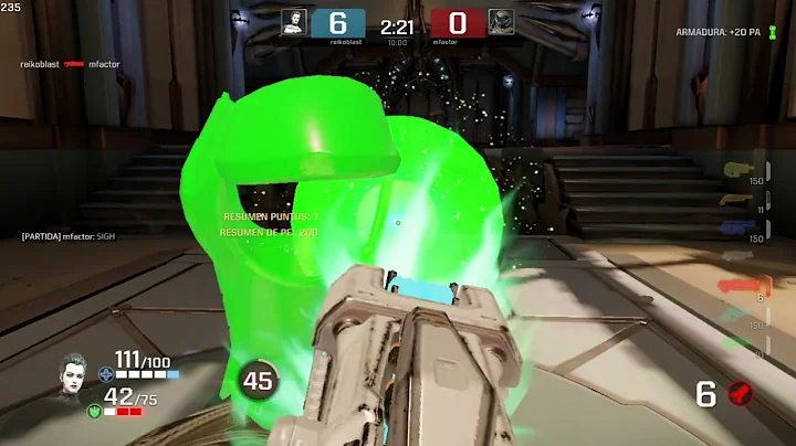 Quake Champions Gameplay Duel Ranked - BLOOD COVENANT - reikoblast gameplays