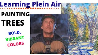 Before You Oil Paint TREES Know This..| Beginner PLEIN AIR