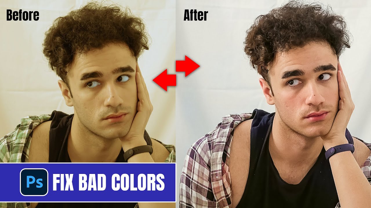 Photoshop Color Correction Tutorial - YouTube