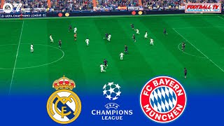 : EA FC 24 | Real Madrid vs Bayern Munich | UEFA Champions League 2024 Semi-Final | Gameplay PC