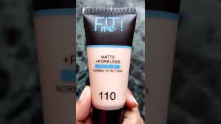 Fit Me Foundation Shade 110 Shopping