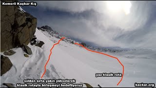 Kemerli Kaçkar Kış Tırmanışı 3562 M. 11 - 13 Mart 2019 Resimi